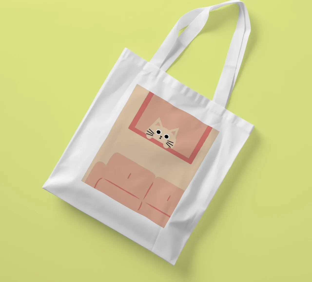 Cats at Home tote bag by TRENDY POSTER SHOP