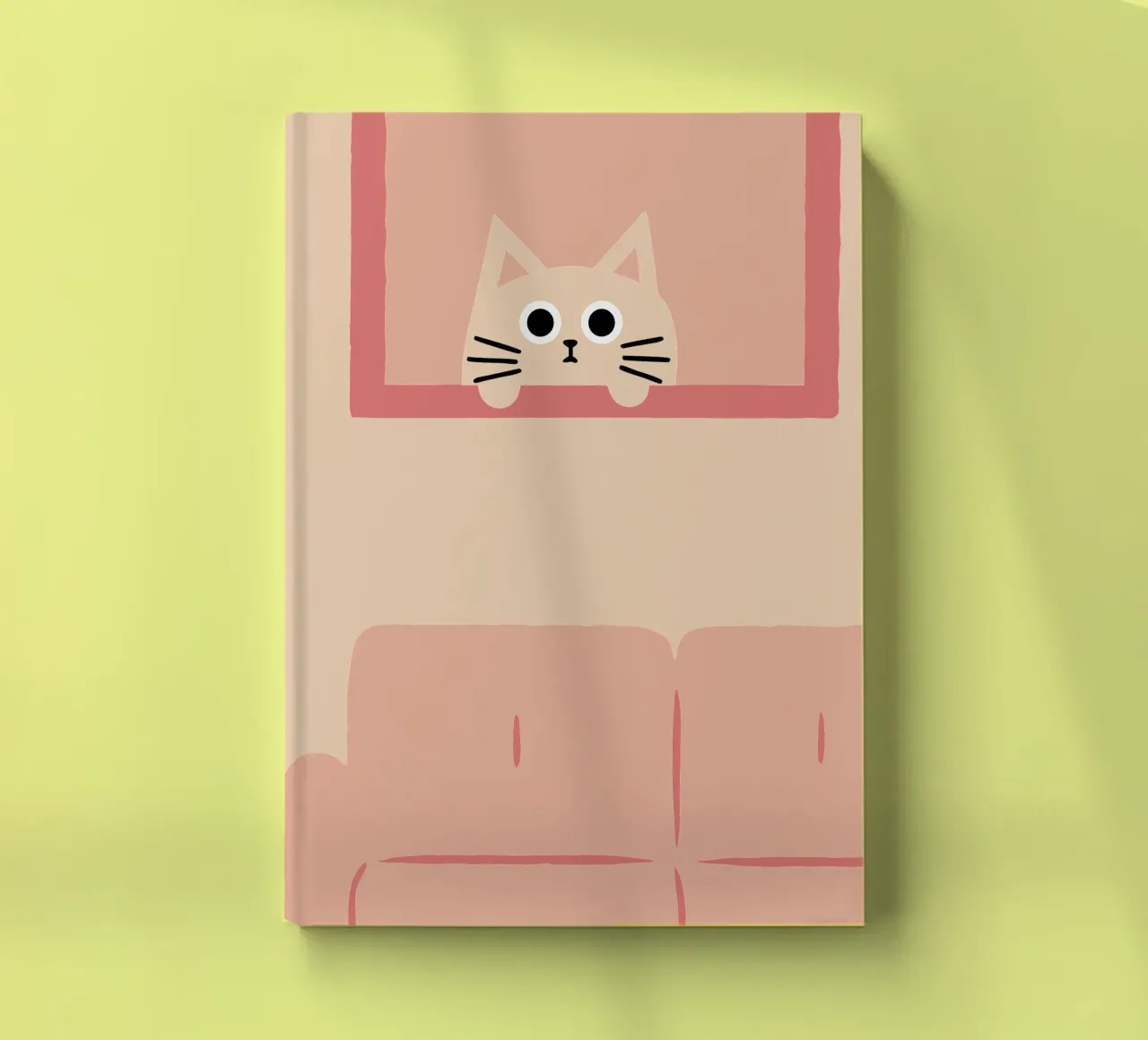 Cats at Home notebook by TRENDY POSTER SHOP