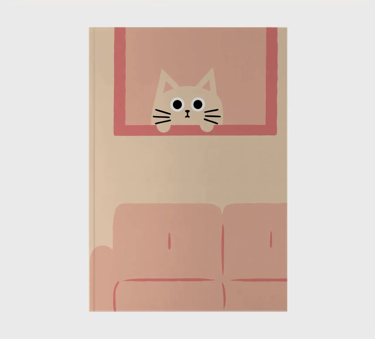 Cats at Home notebook by TRENDY POSTER SHOP