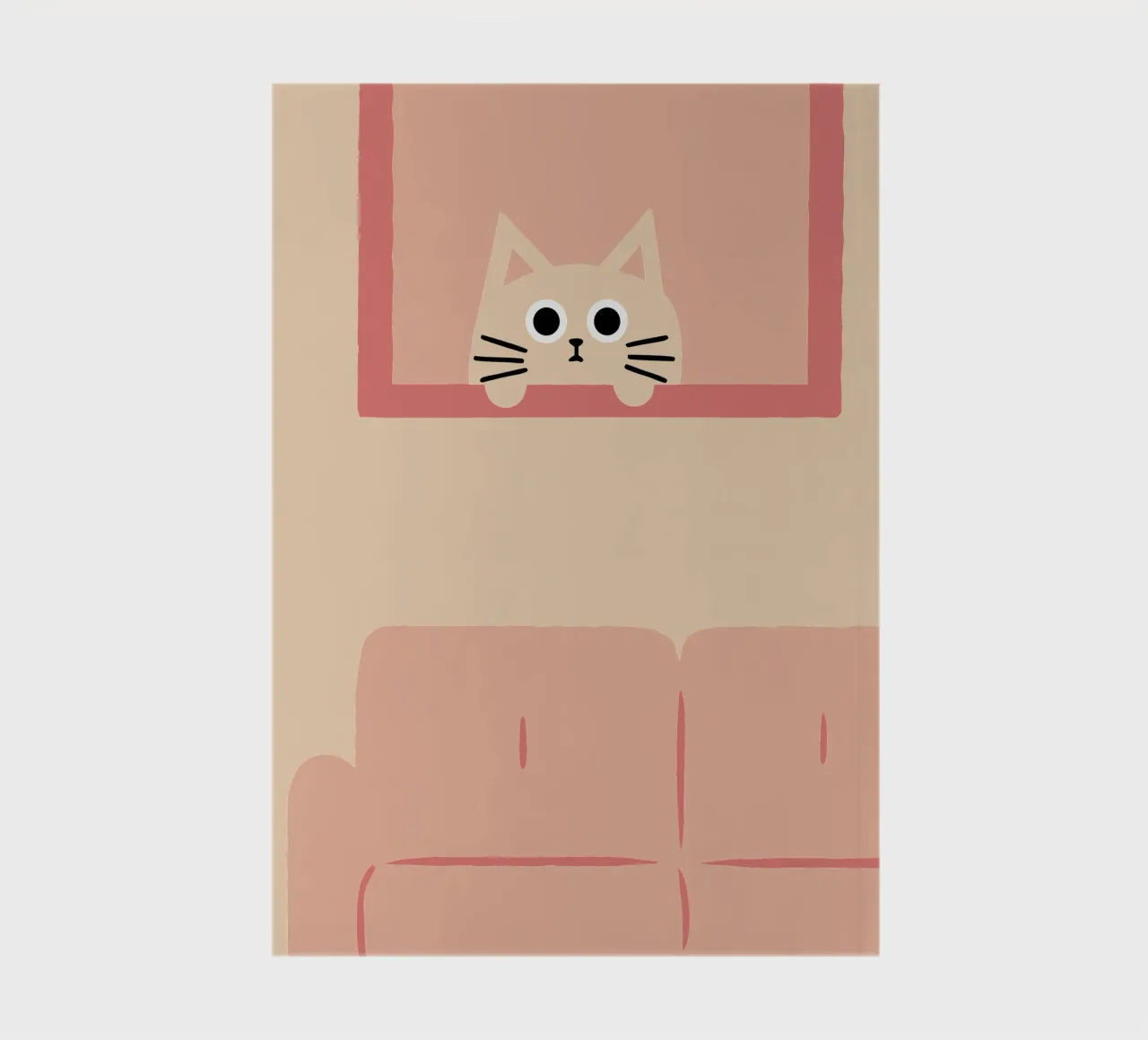 Cats at Home notebook by TRENDY POSTER SHOP