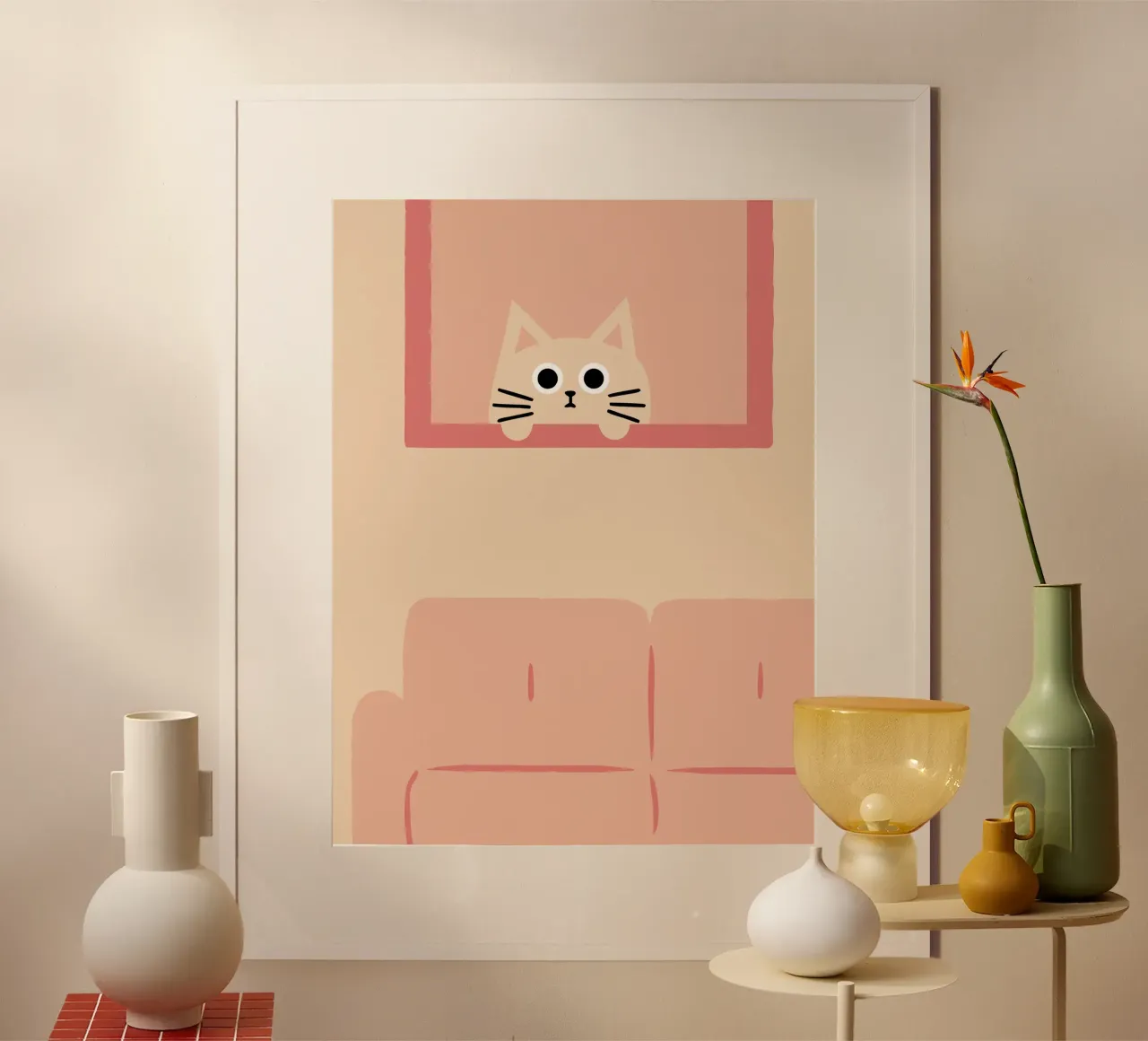 Gatti a casa poster da TRENDY POSTER SHOP