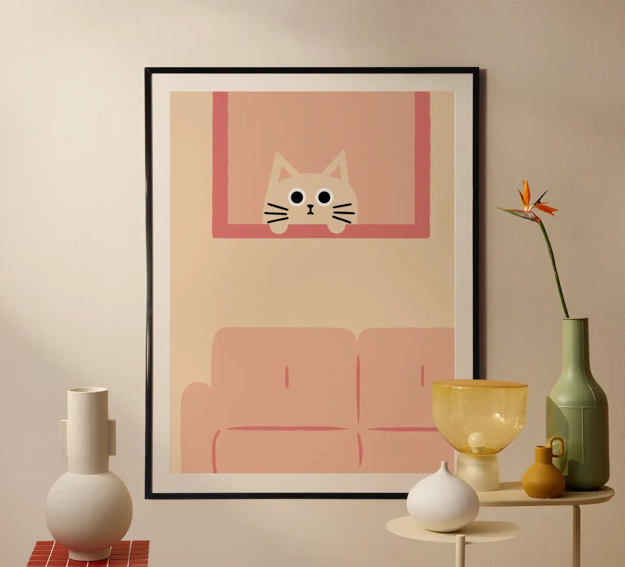 Gatti a casa poster da TRENDY POSTER SHOP