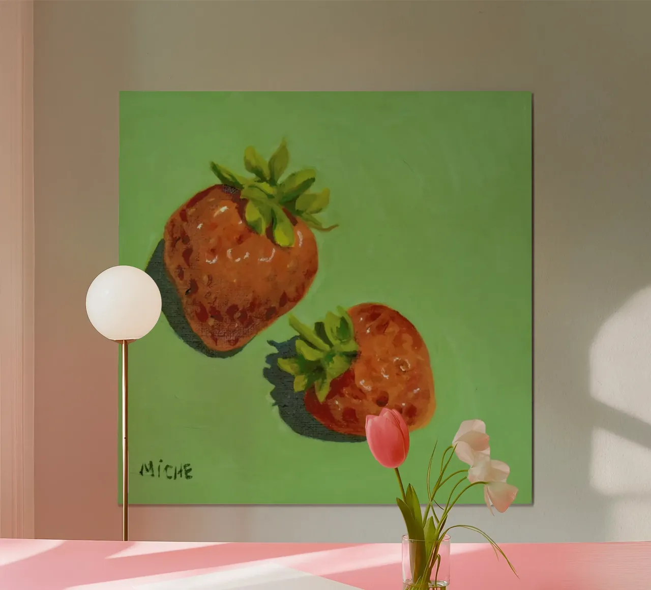 Strawberries hahnemühle by Miche Watkins