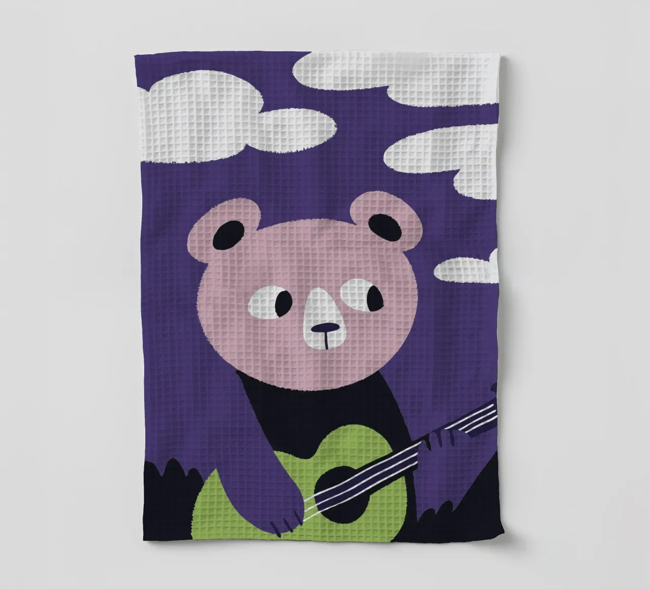 Gli orsi suonano la chitarra canovaccio da cucina da TRENDY POSTER SHOP