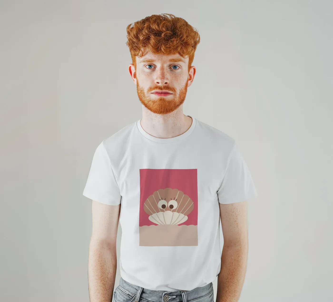 Shells t-shirt by TRENDY POSTER SHOP