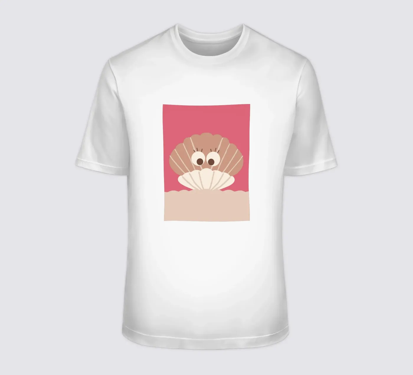 Shells t-shirt by TRENDY POSTER SHOP