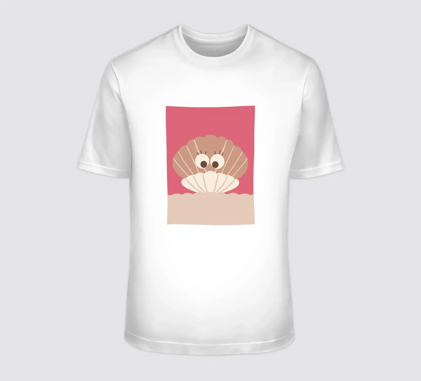 Shells t-shirt by TRENDY POSTER SHOP