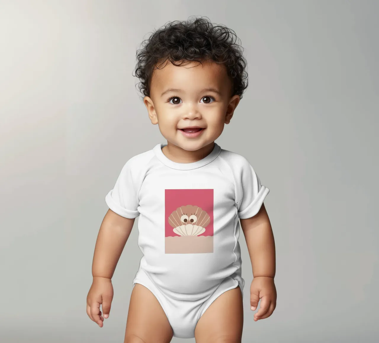 Coquilles body bébé de TRENDY POSTER SHOP