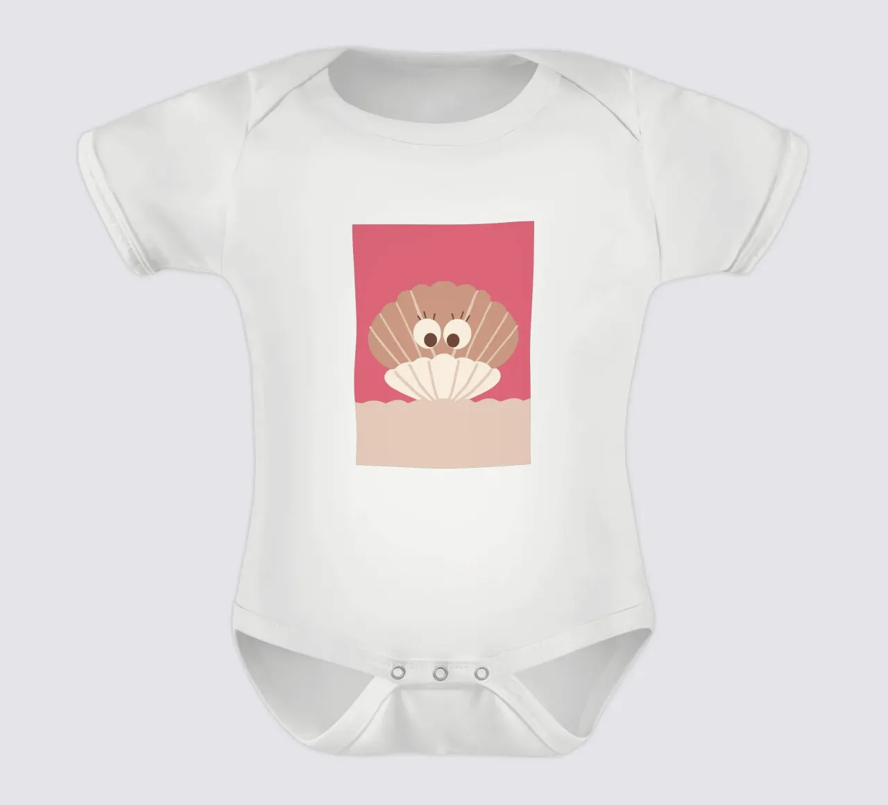 Coquilles body bébé de TRENDY POSTER SHOP