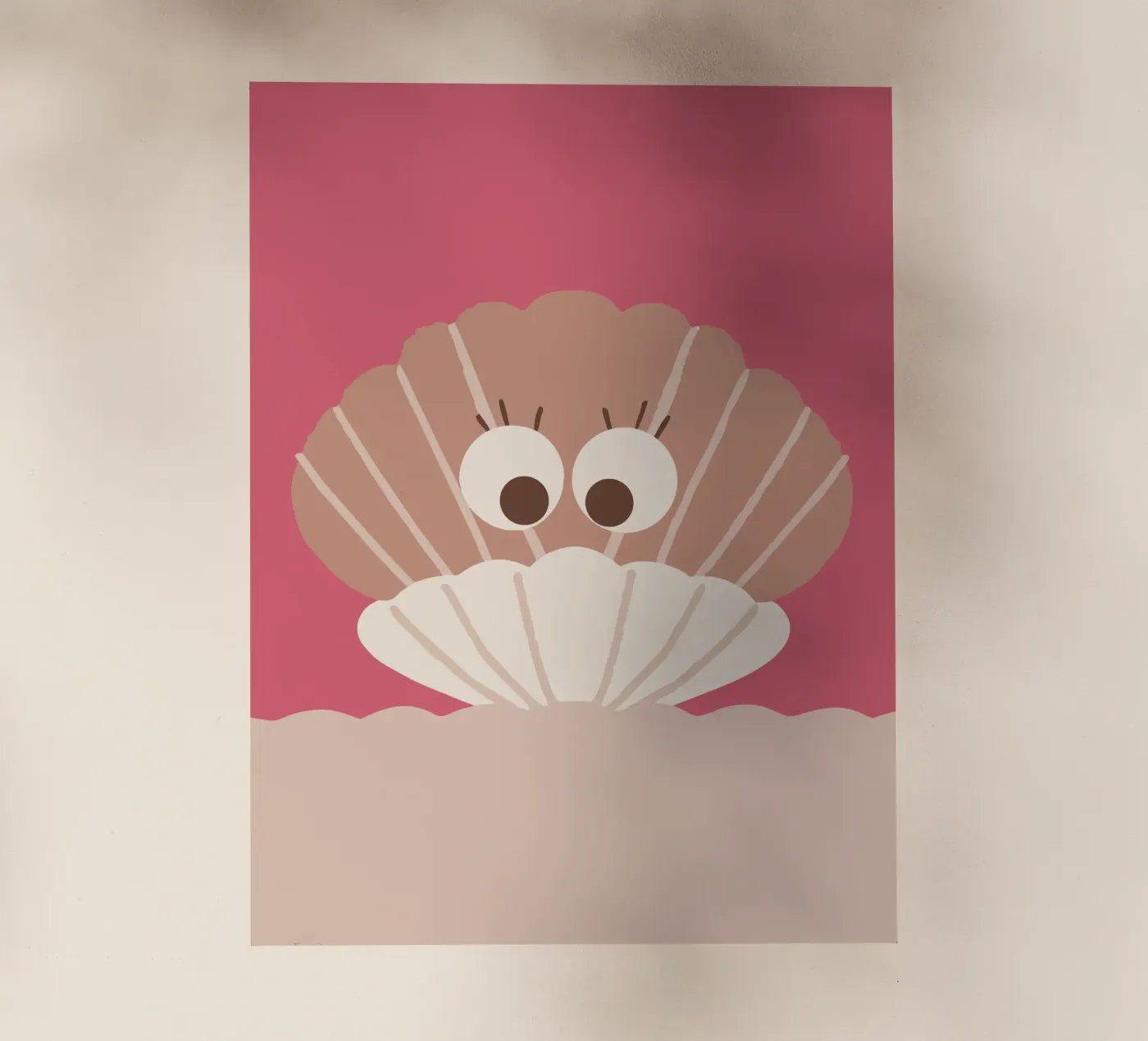 Conchiglie pellicola backlit da TRENDY POSTER SHOP