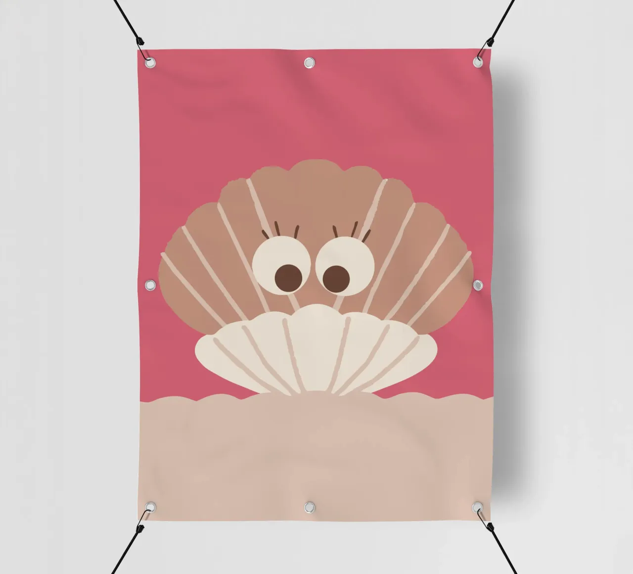 Shells pvc cover by TRENDY POSTER SHOP