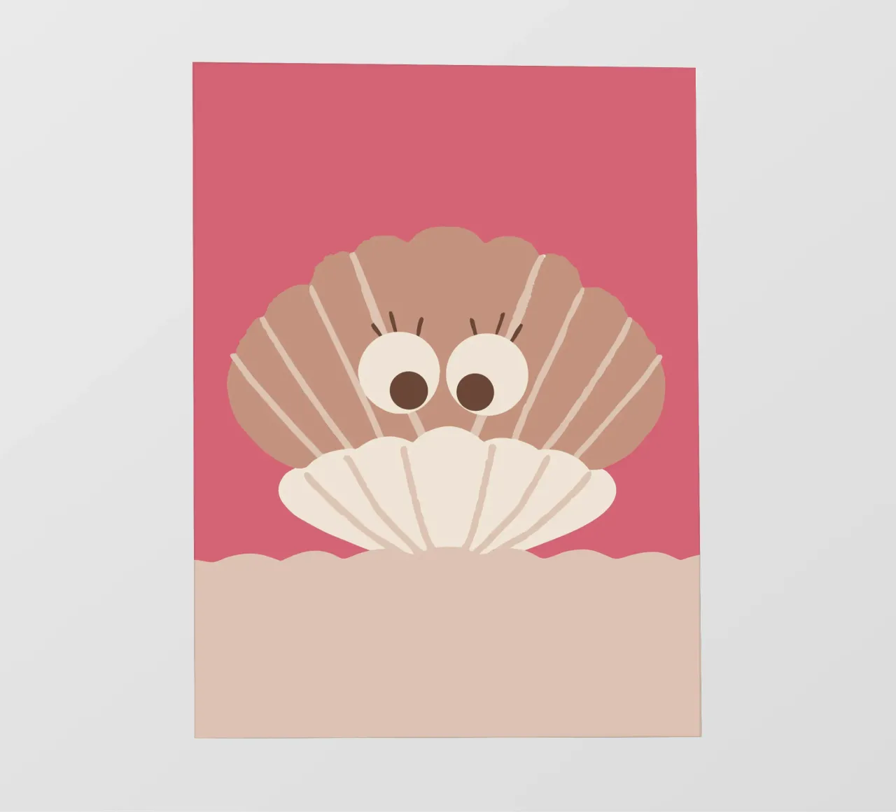 Shells pvc cover by TRENDY POSTER SHOP