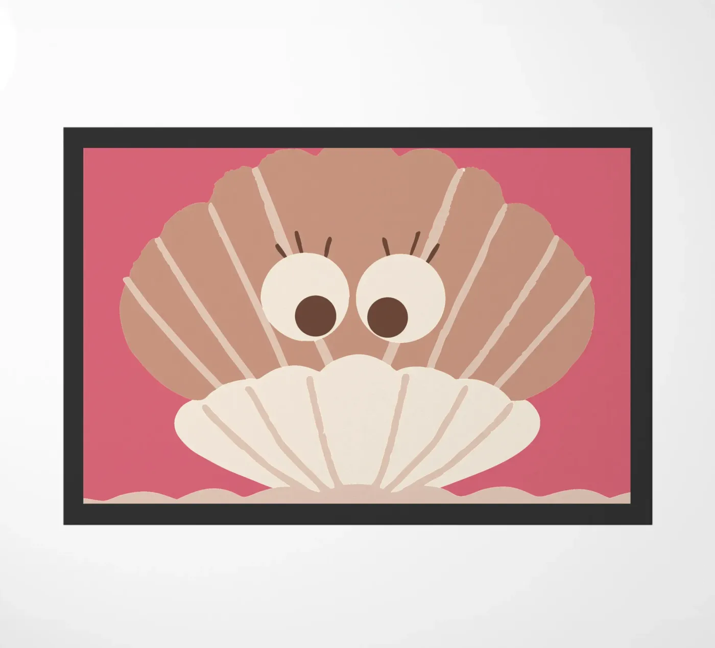 Shells doormat by TRENDY POSTER SHOP