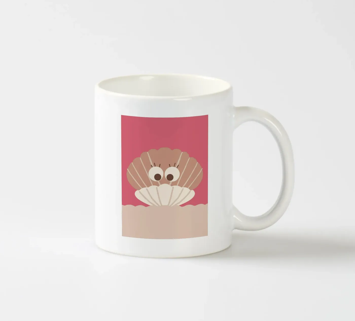 Schelpen keramische mok van TRENDY POSTER SHOP