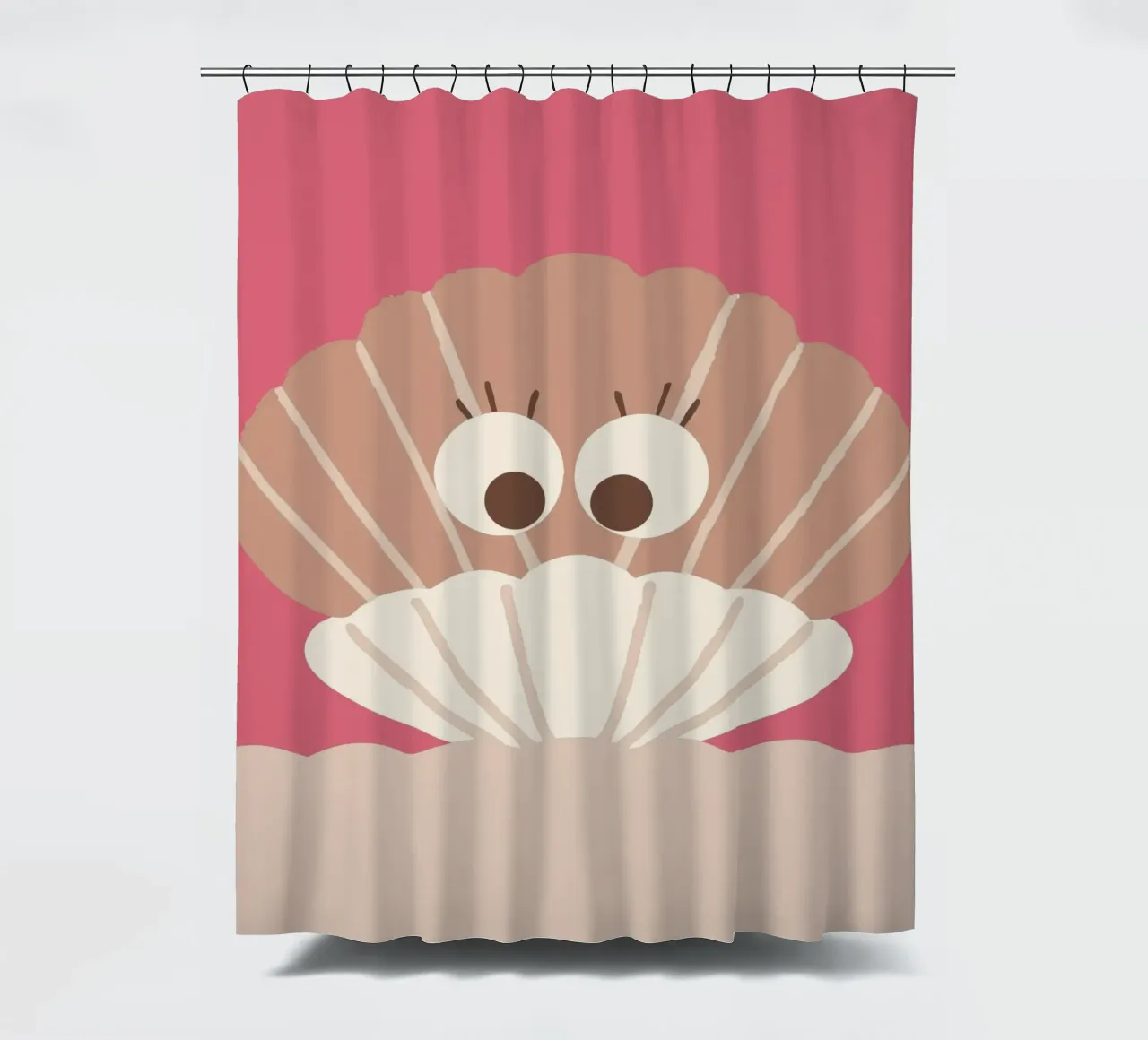Shells Duschvorhang von TRENDY POSTER SHOP