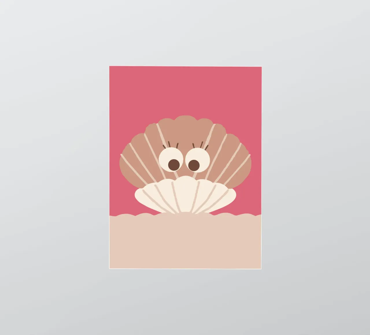 Shells sticker by TRENDY POSTER SHOP