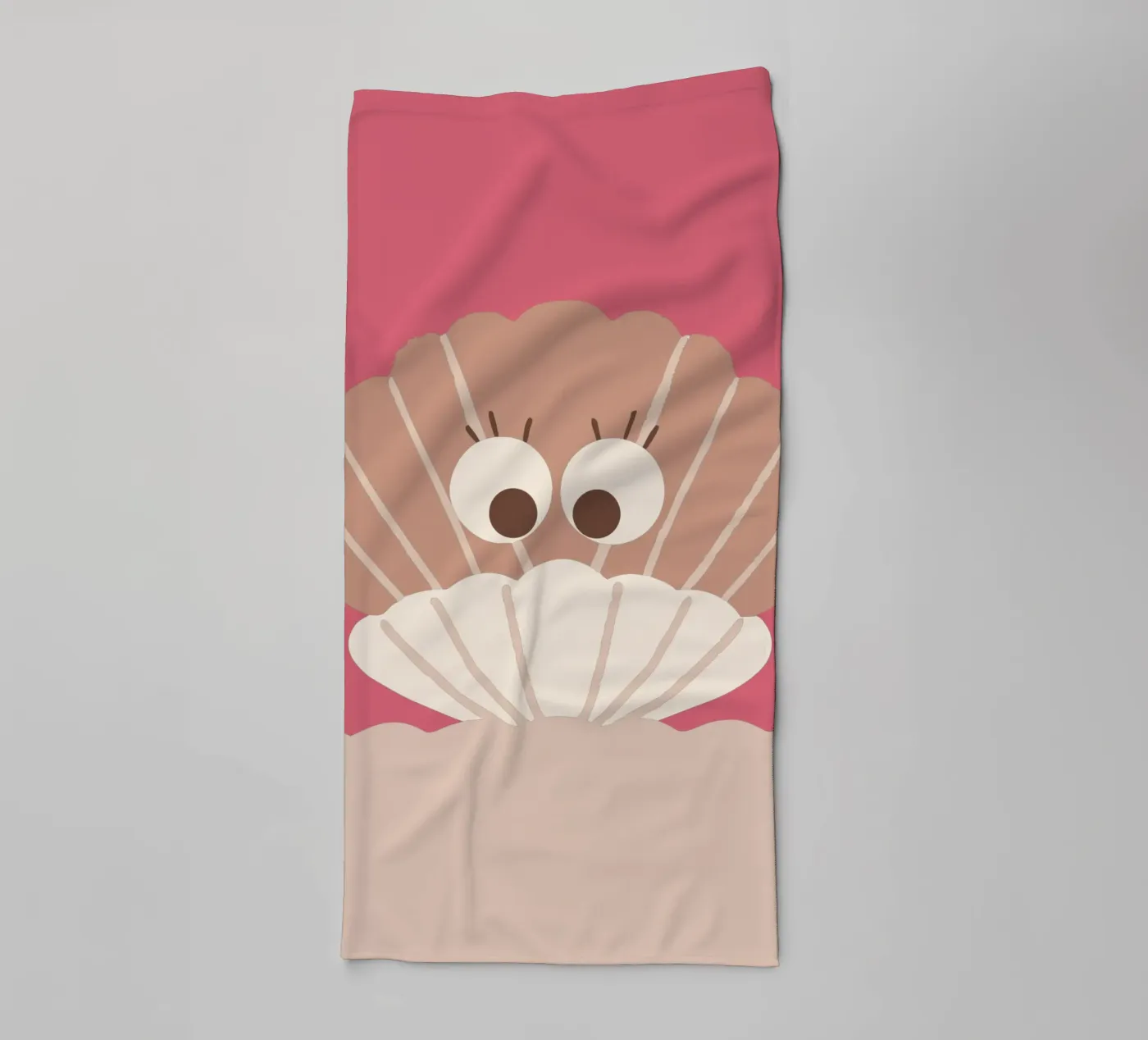 Coquilles serviette de bain de TRENDY POSTER SHOP