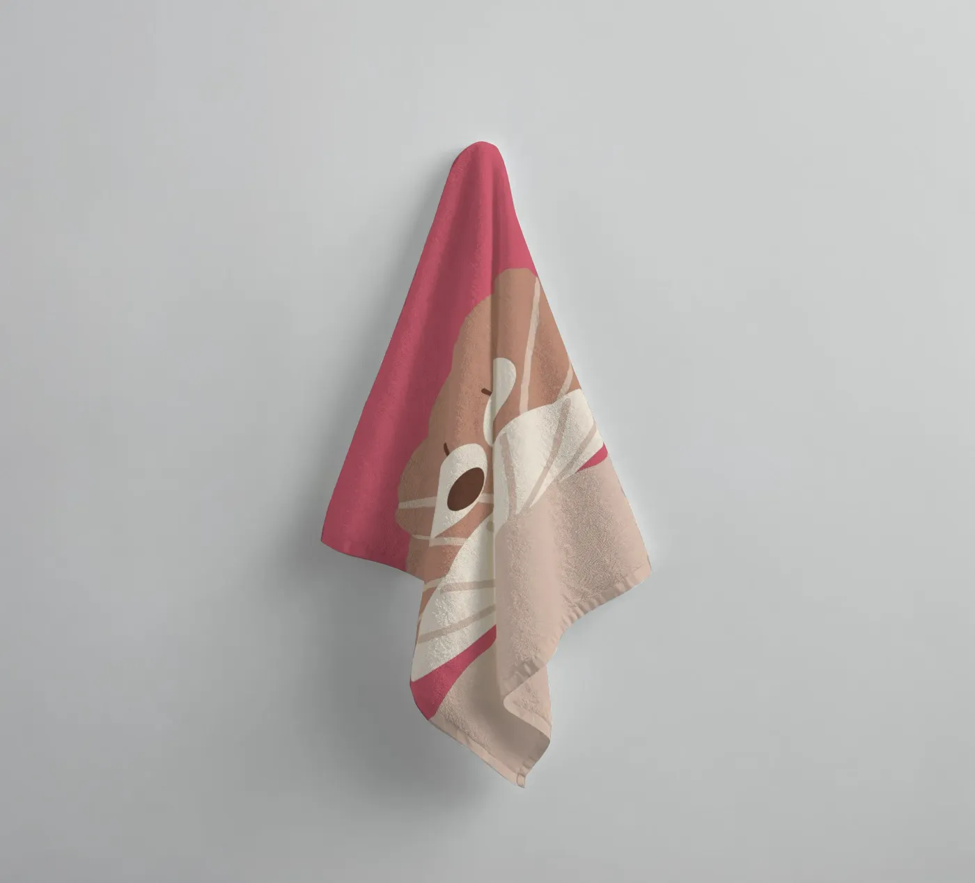 Coquilles serviette de bain de TRENDY POSTER SHOP