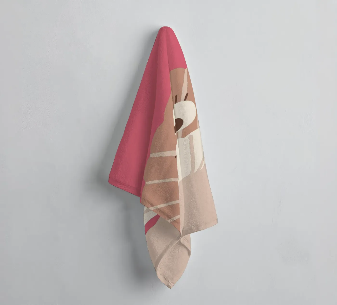 Coquilles serviette de bain de TRENDY POSTER SHOP