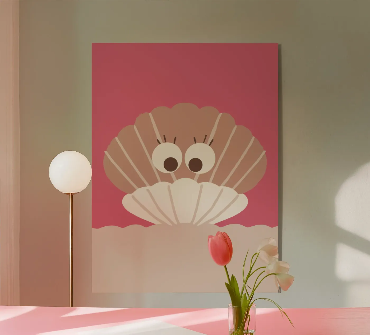 Shells acrylic glass by TRENDY POSTER SHOP