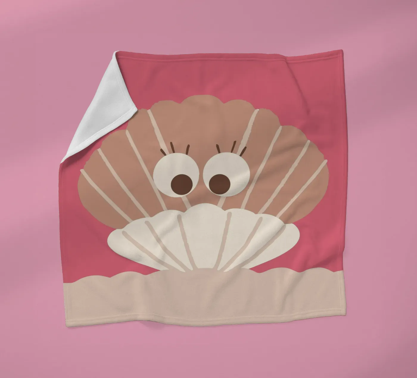 Conchiglie coperta in pile da TRENDY POSTER SHOP