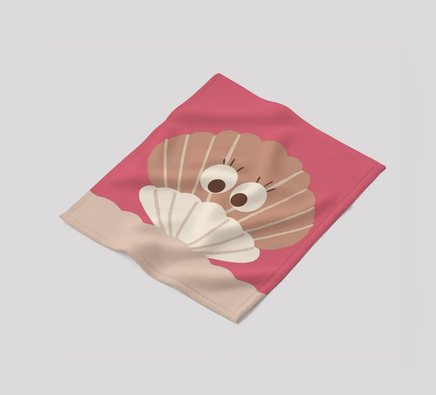 Coquilles plaid polaire de TRENDY POSTER SHOP