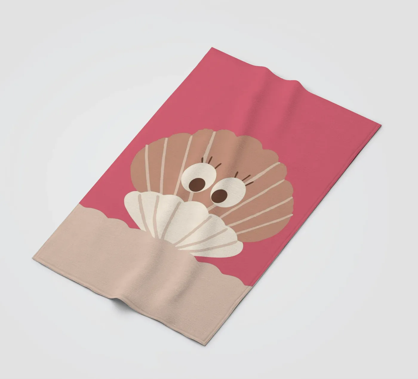 Coquilles plaid polaire de TRENDY POSTER SHOP