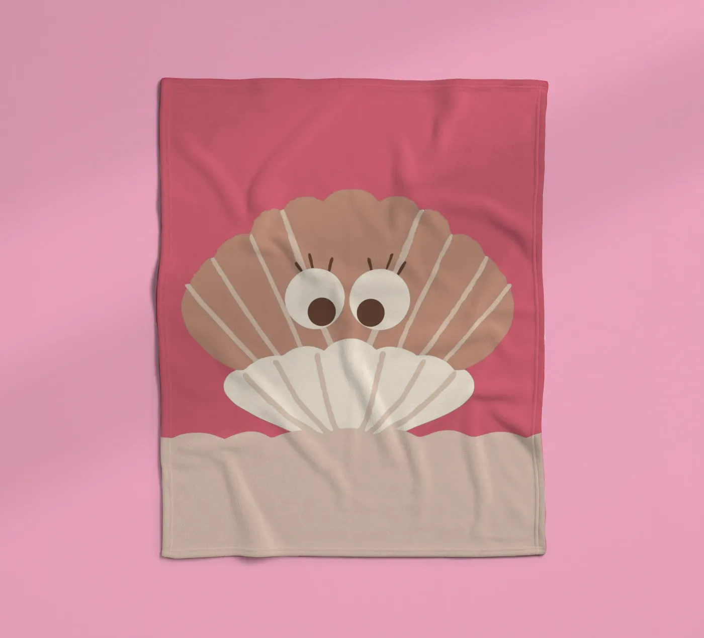 Conchiglie coperta in pile da TRENDY POSTER SHOP