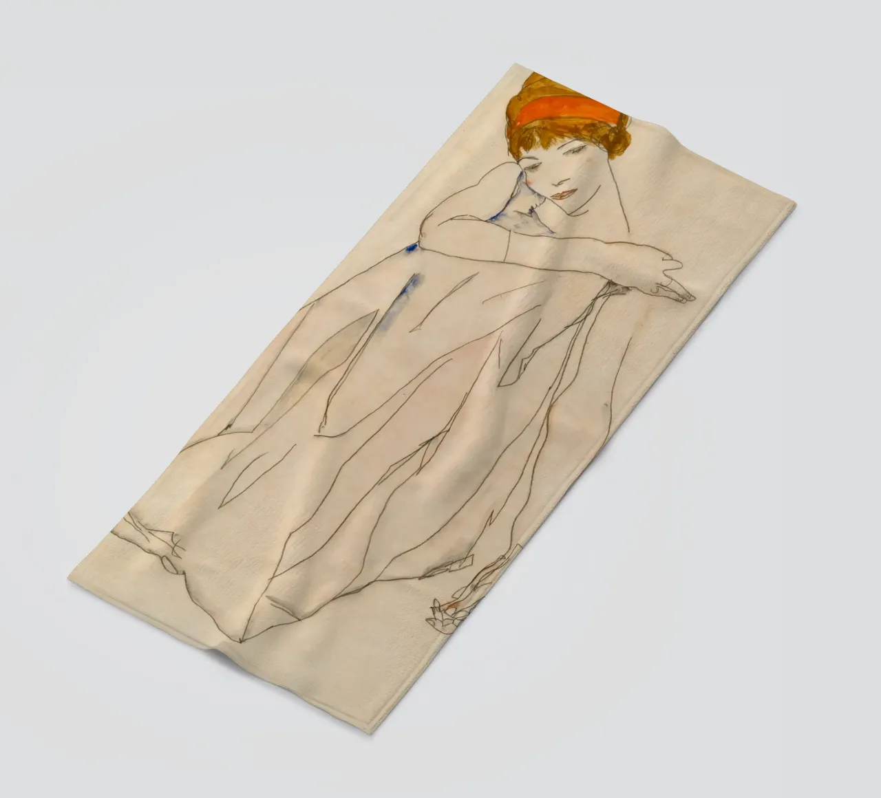 Egon Schiele - Ballerina (1913) telo mare da Wirla