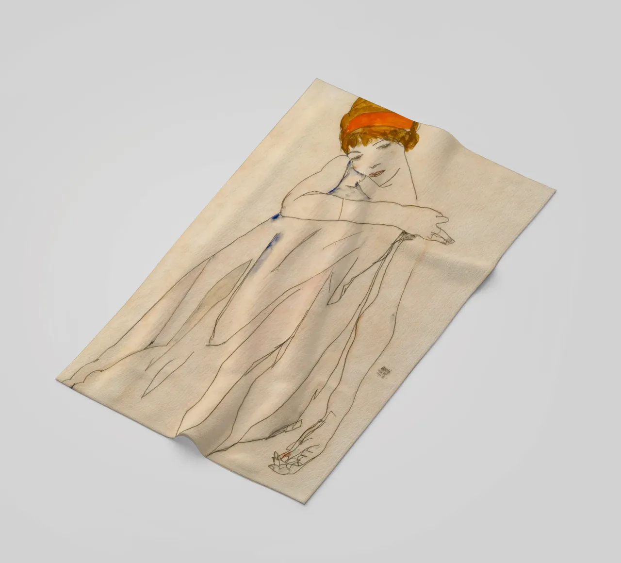 Egon Schiele - Ballerina (1913) telo mare da Wirla