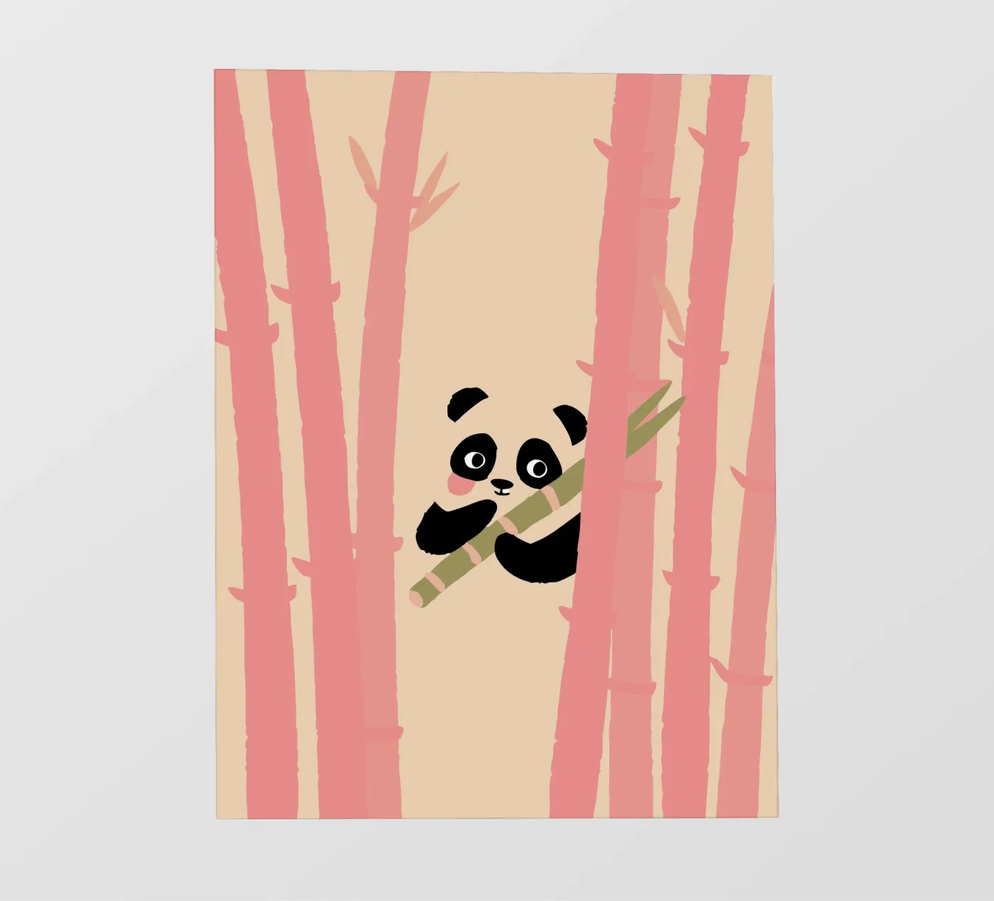 Panda di bambù pellicola backlit da TRENDY POSTER SHOP