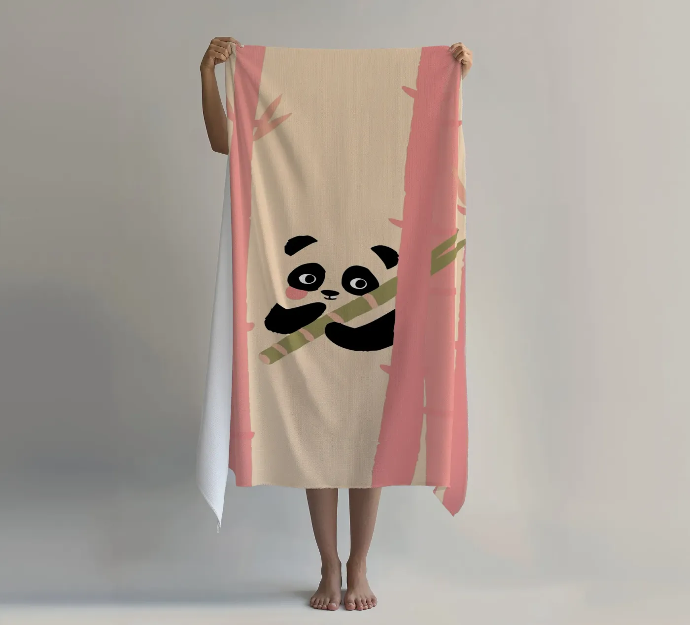 Panda di bambù telo mare da TRENDY POSTER SHOP