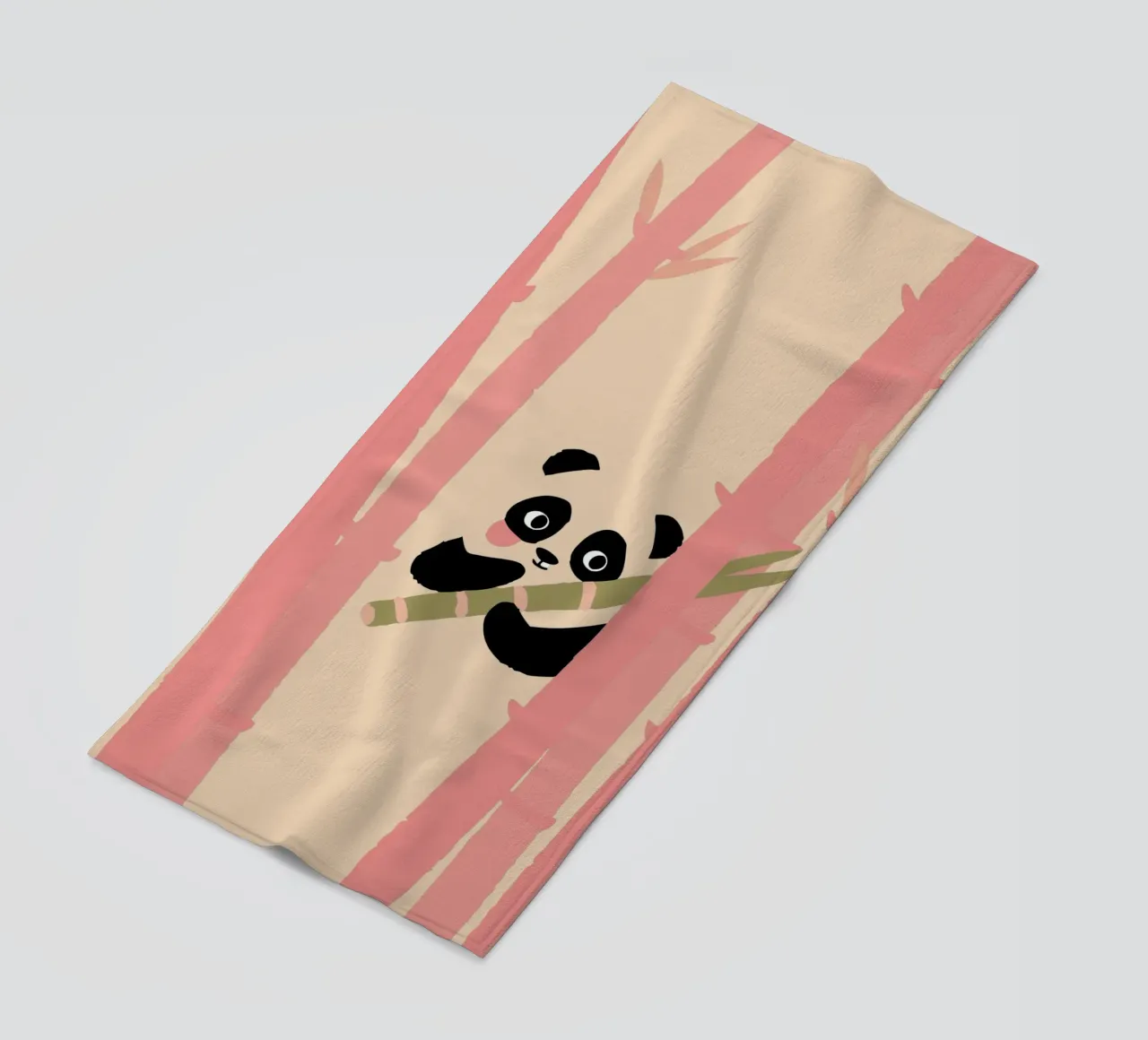 Panda di bambù telo mare da TRENDY POSTER SHOP