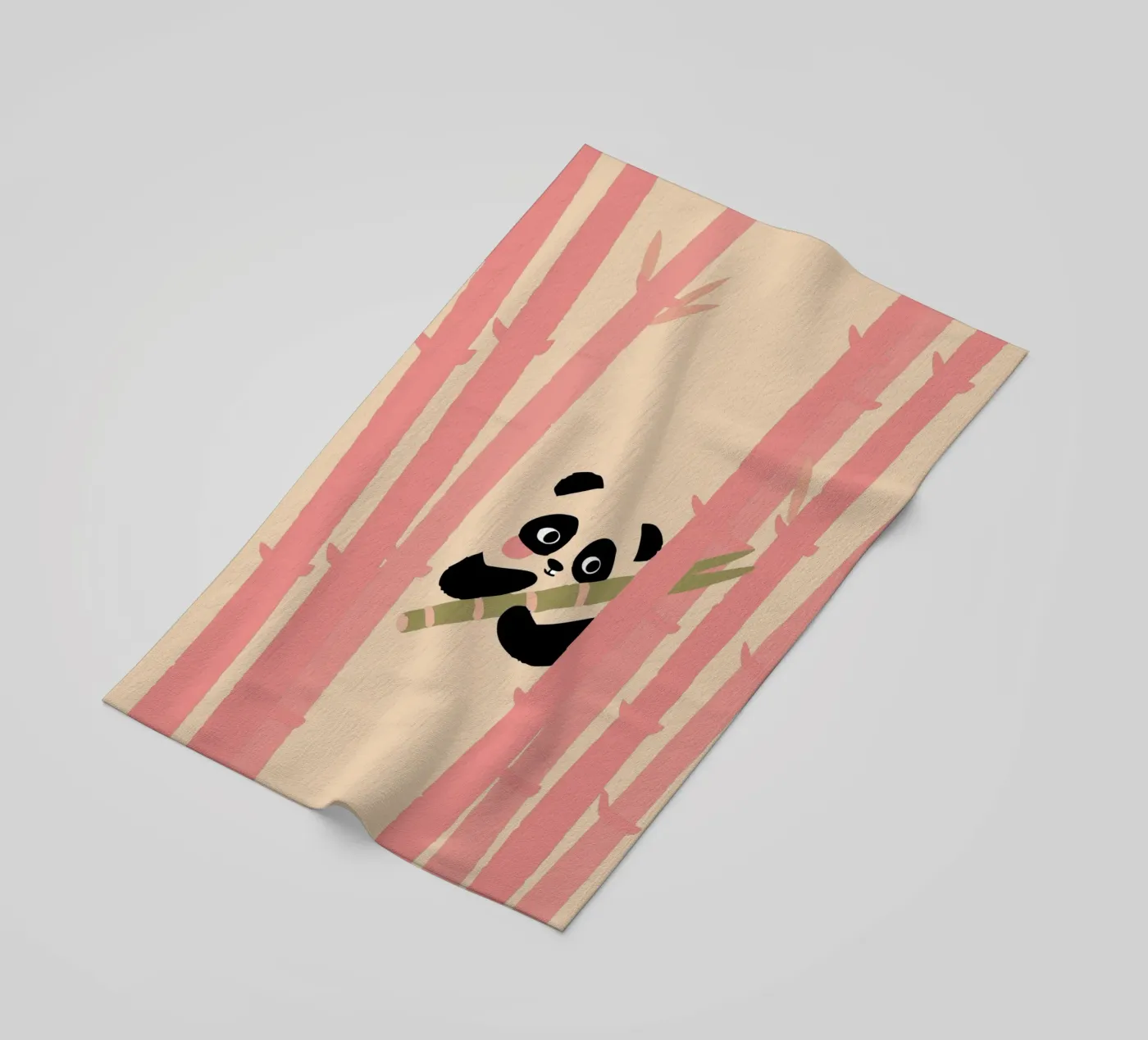 Panda di bambù telo mare da TRENDY POSTER SHOP