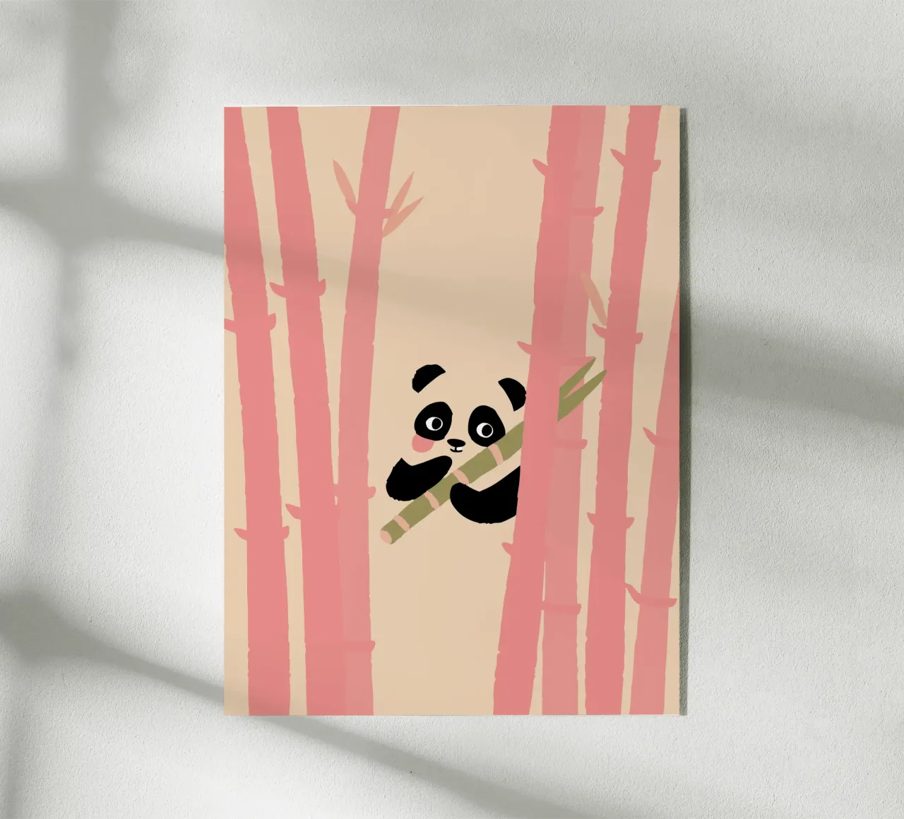 Panda di bambù plexiglass da TRENDY POSTER SHOP