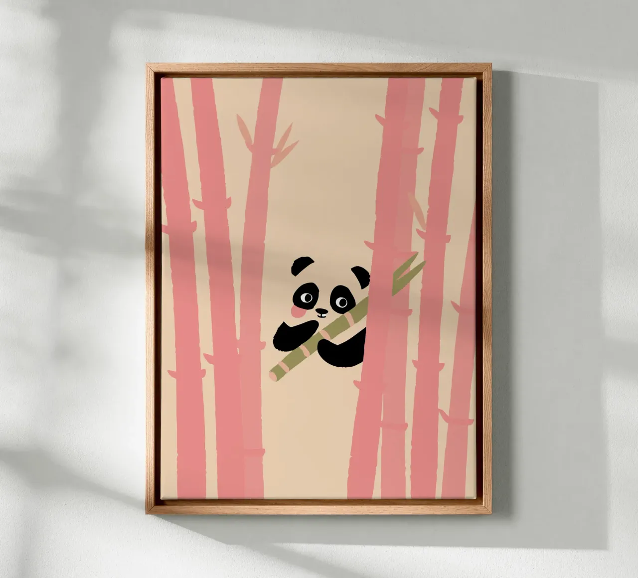 Panda di bambù tela da TRENDY POSTER SHOP