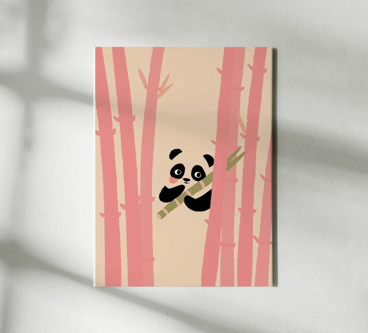 Panda di bambù tela da TRENDY POSTER SHOP
