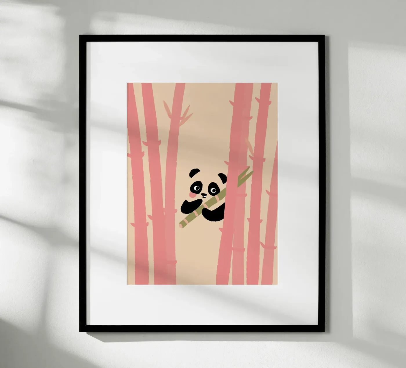 Panda di bambù poster da TRENDY POSTER SHOP