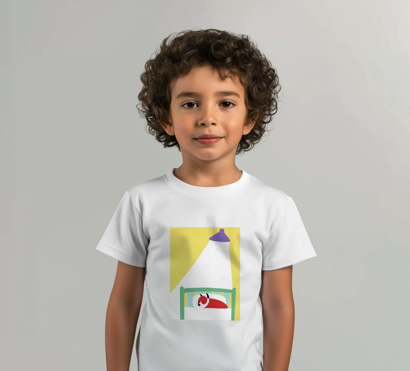 Cane che dorme t-shirt bambini da TRENDY POSTER SHOP