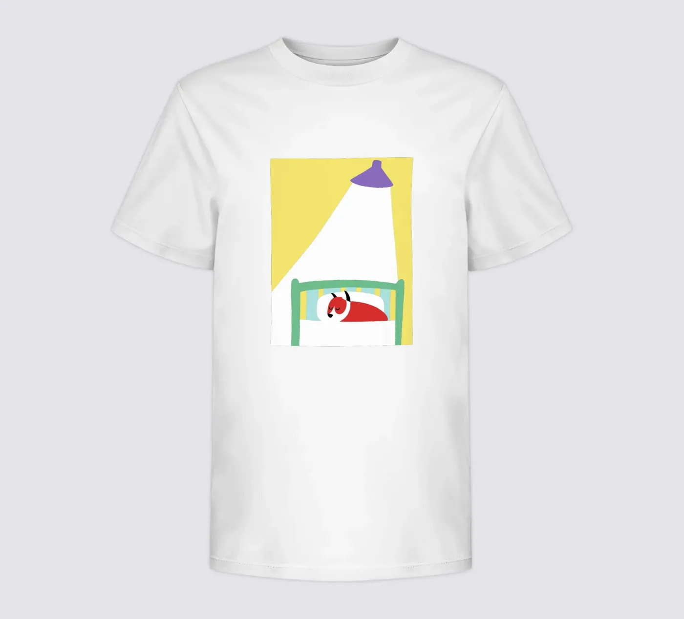 Cane che dorme t-shirt bambini da TRENDY POSTER SHOP