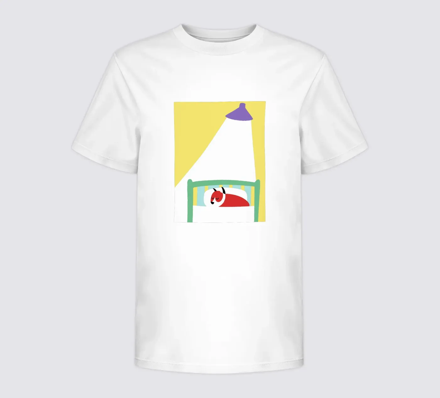 Cane che dorme t-shirt bambini da TRENDY POSTER SHOP