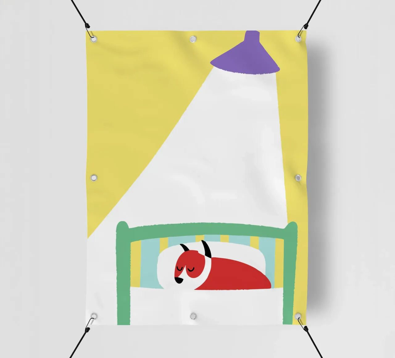 Cane che dorme telo in pvc da TRENDY POSTER SHOP