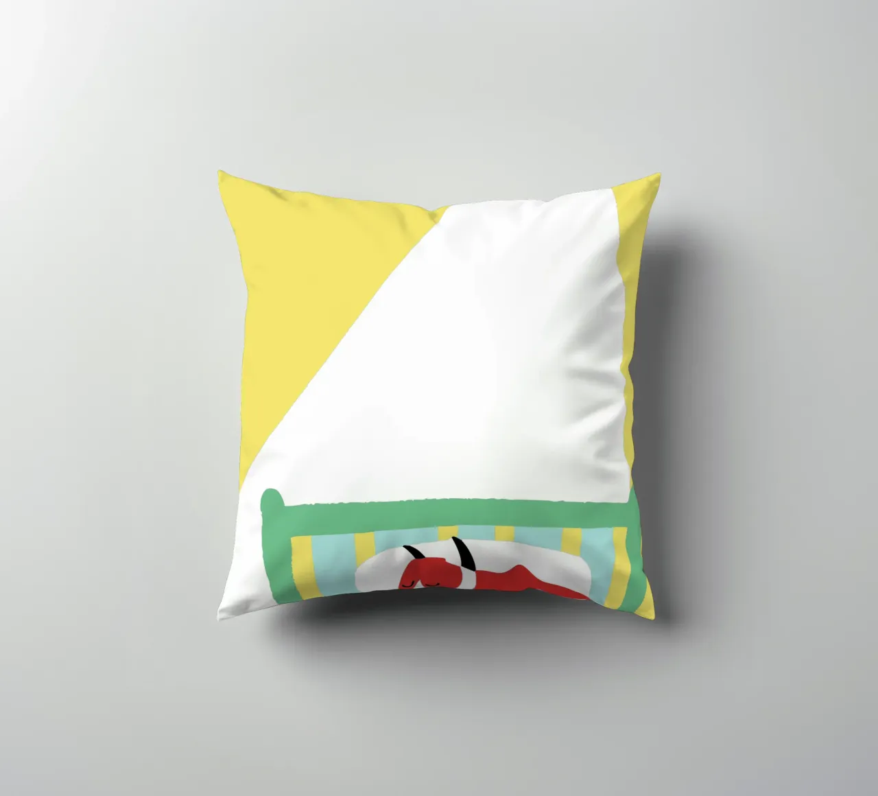 Cane che dorme cuscino da TRENDY POSTER SHOP