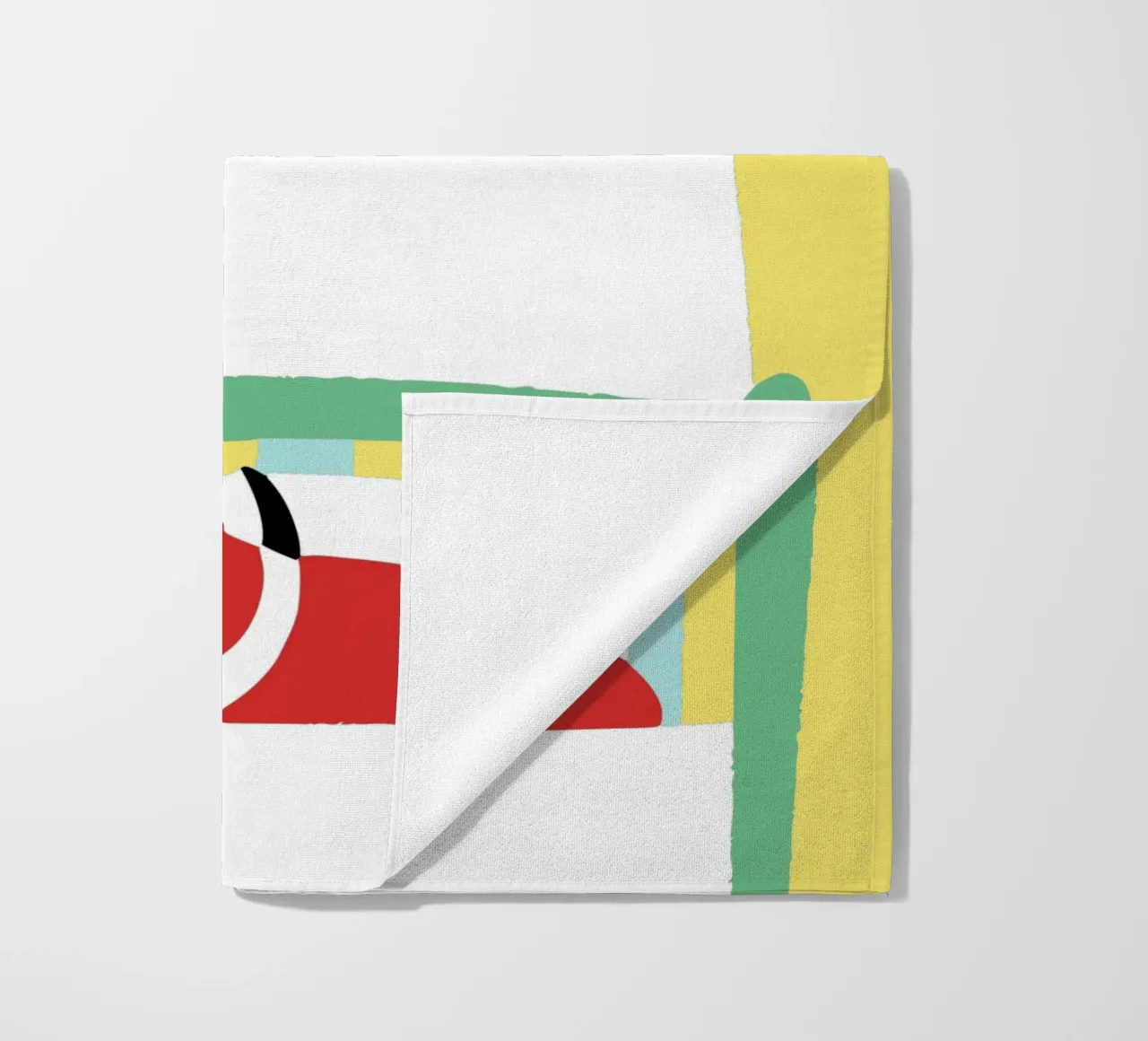 Cane che dorme telo mare da TRENDY POSTER SHOP