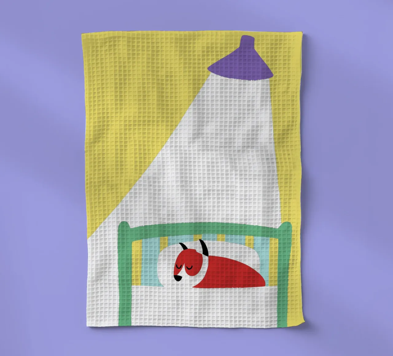 Cane che dorme canovaccio da cucina da TRENDY POSTER SHOP