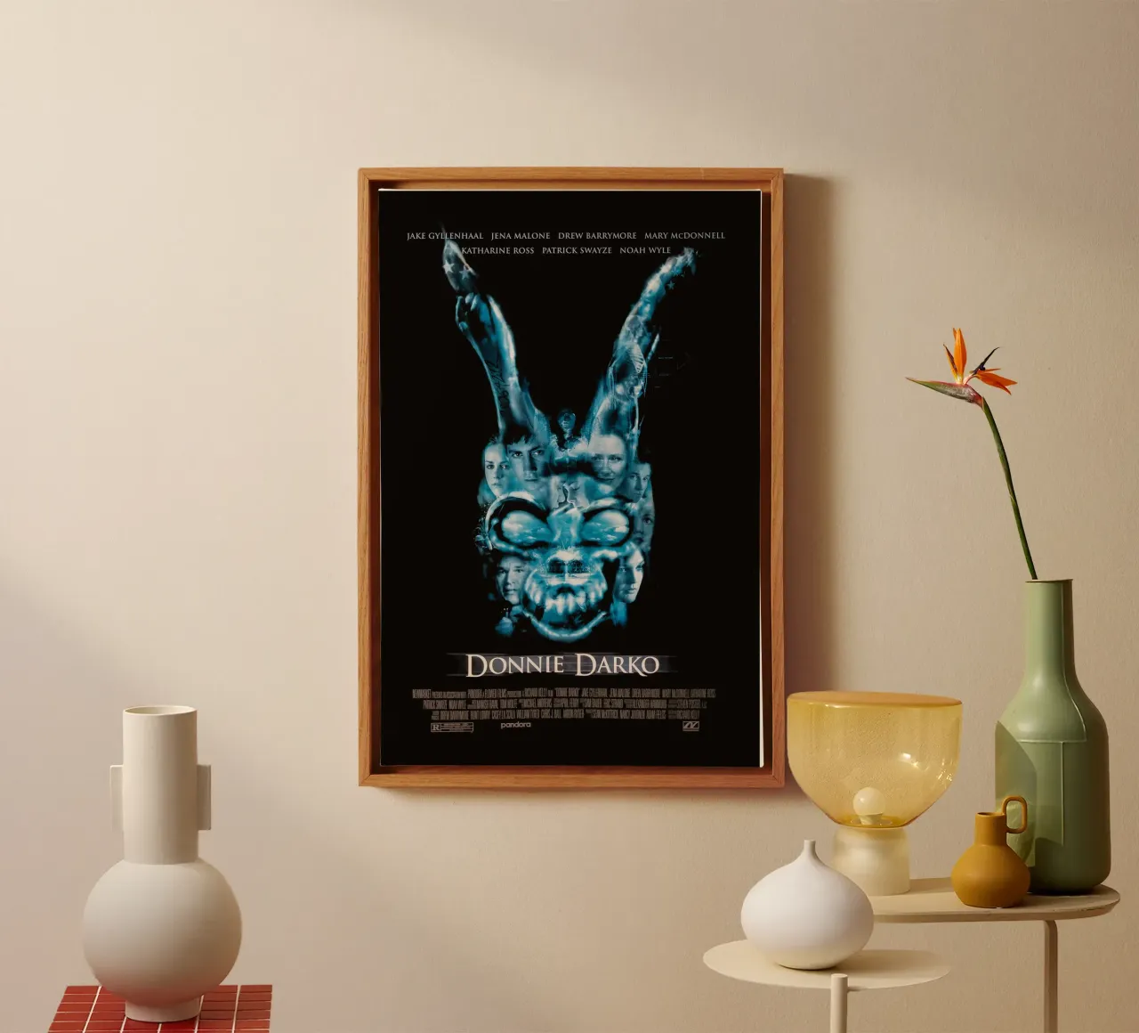Donnie Darko tela con Cornice a cassetta da Attaboy Dsgn