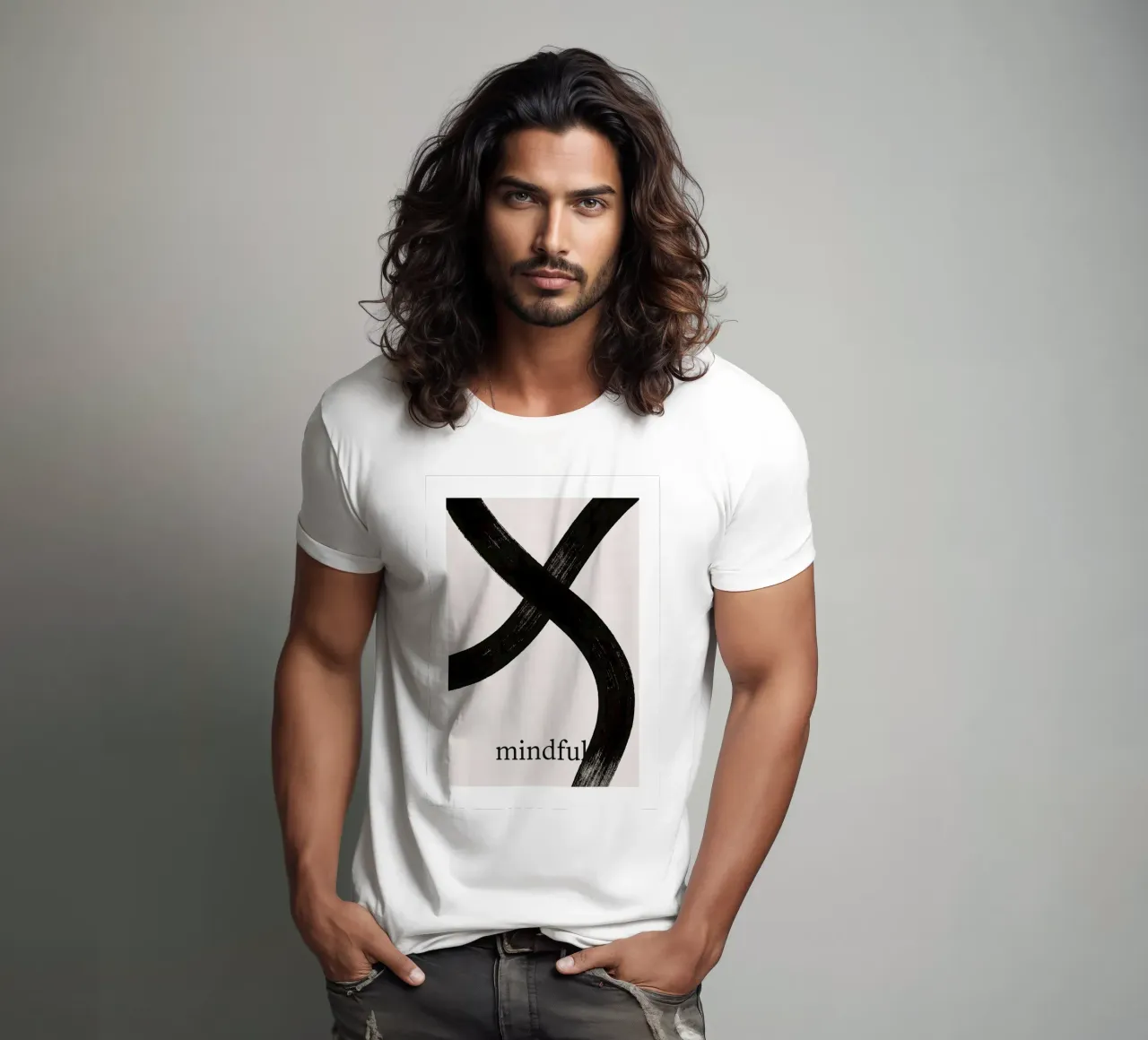Mindful Flow - L'art de la pleine conscience t-shirt de Kunst und Kontrast