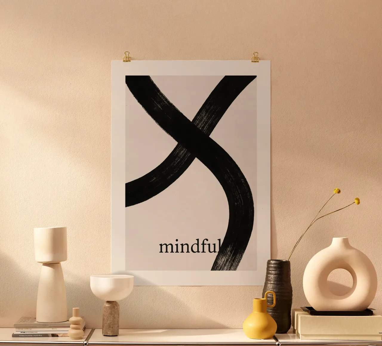 Mindful Flow - l'arte della consapevolezza carta hahnemühle da Kunst und Kontrast
