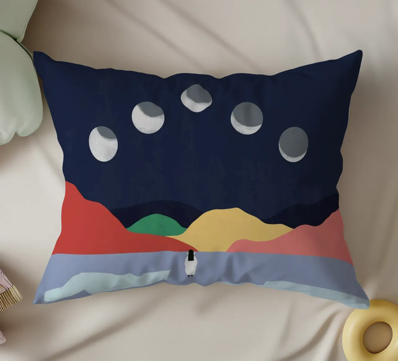 Parlare con le fasi lunari cuscino da Little Dean