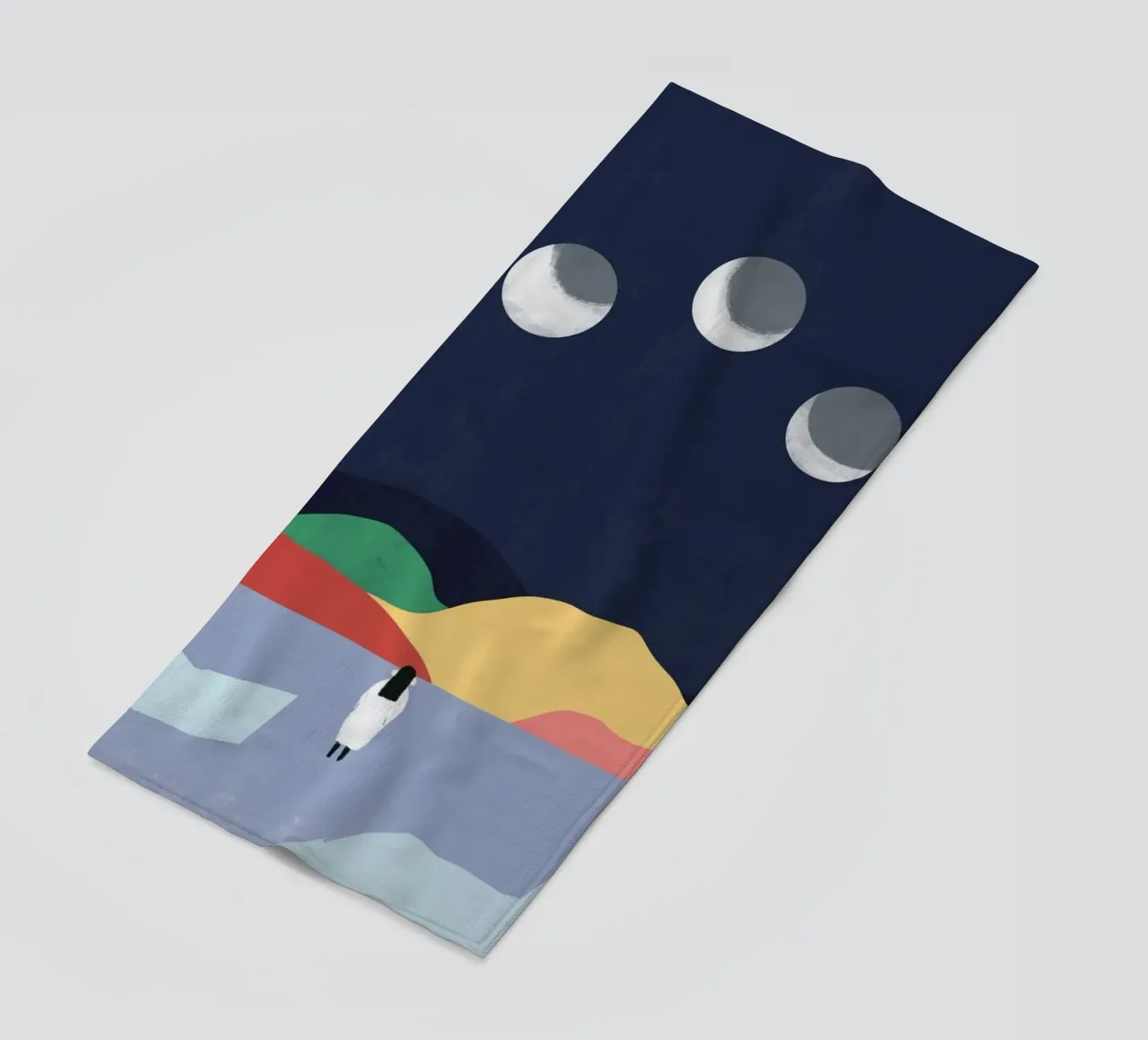 Parlare con le fasi lunari telo mare da Little Dean